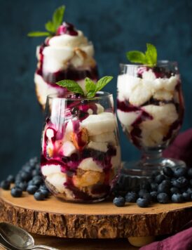 Angel Food Cake Trifles