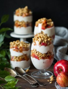 Apple Cinnamon Granola Parfaits