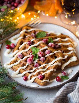 Gingerbread Waffles