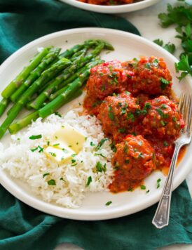 Porcupine Meatballs