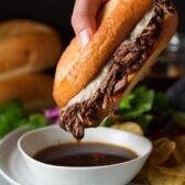 Slow Cooker French Dip Sandwiches