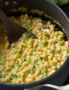 Stove Top Broccoli Mac and Cheese