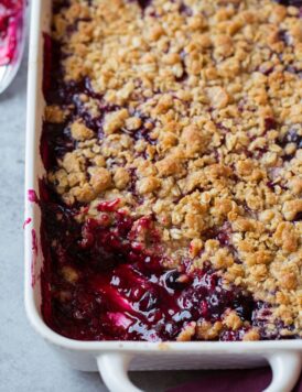 Triple Berry Crisp